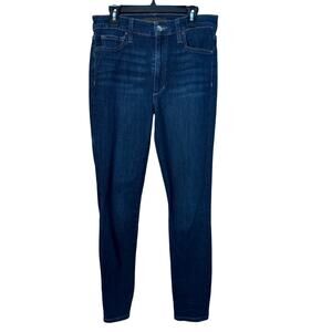 Joe's High Rise Skinny Ankle  Jeans Size 2 in Blue (Indigo Rinse)